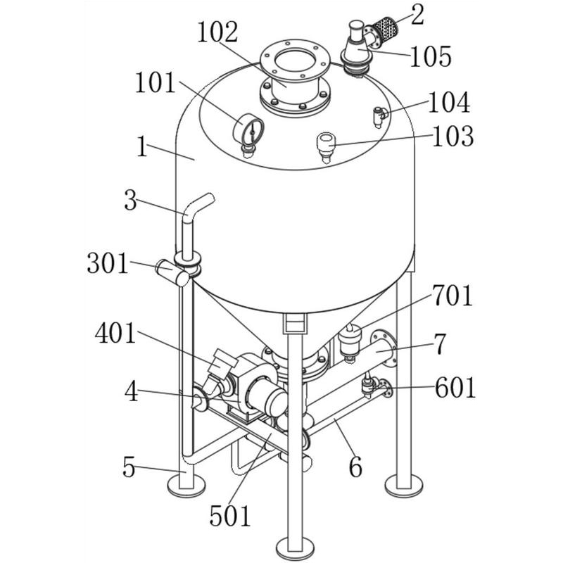 Yinchi verseker patent vir innoverende deurlopende pneumatiese pomp