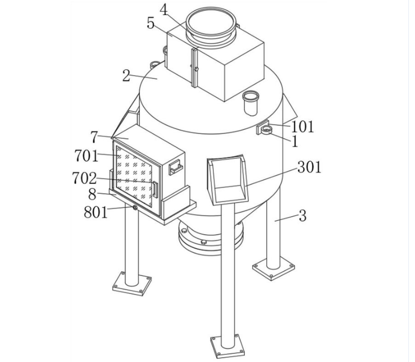 Yinchi verseker patent vir innoverende silo-pneumatiese vervoerpomp met slytvaste klep